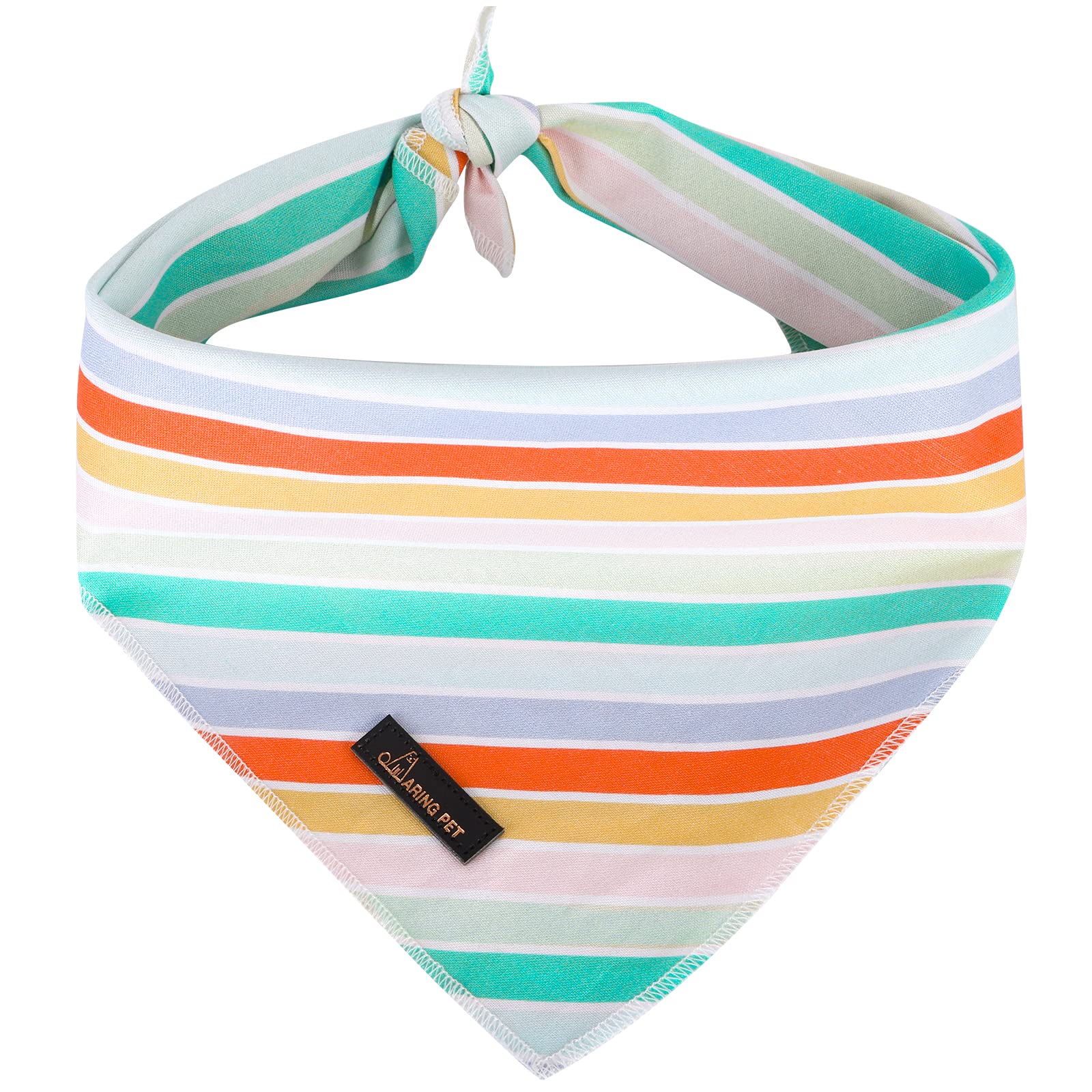 ARING PET Dog Bandana — Summer Girl and Boy Dog Bandanas, Dogs Scarf Adorable Stripe Dog
