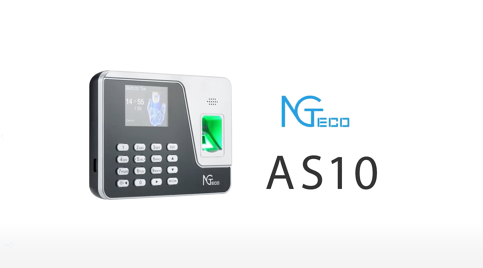 Amazon.co.jp: NGTeco タイムレコーダー 指紋認証 パスワード認証 勤怠
