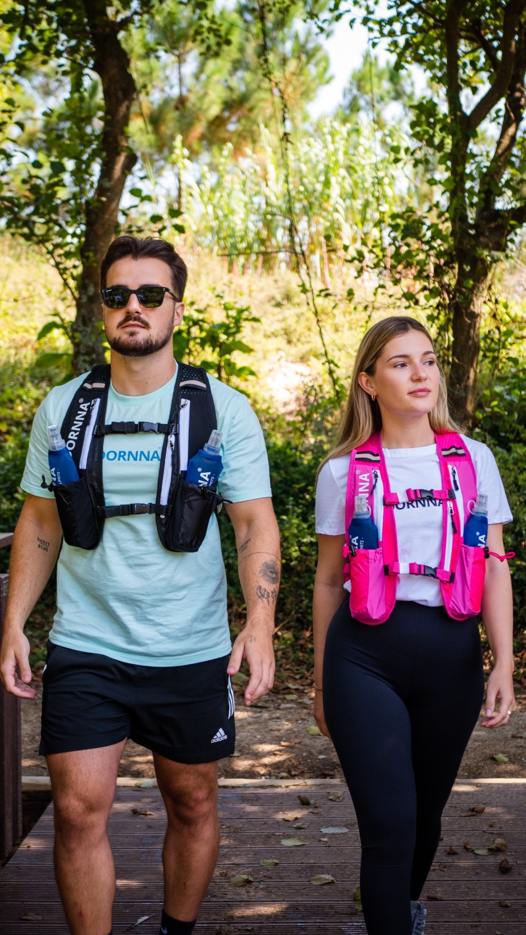 Sac D'hydratation Running 5L Léger Avec 2 Gourdes Souples 480 Ml - Gilet Respirant, Bandes Réfléchissantes, Pour Trail, Randonnée - 6