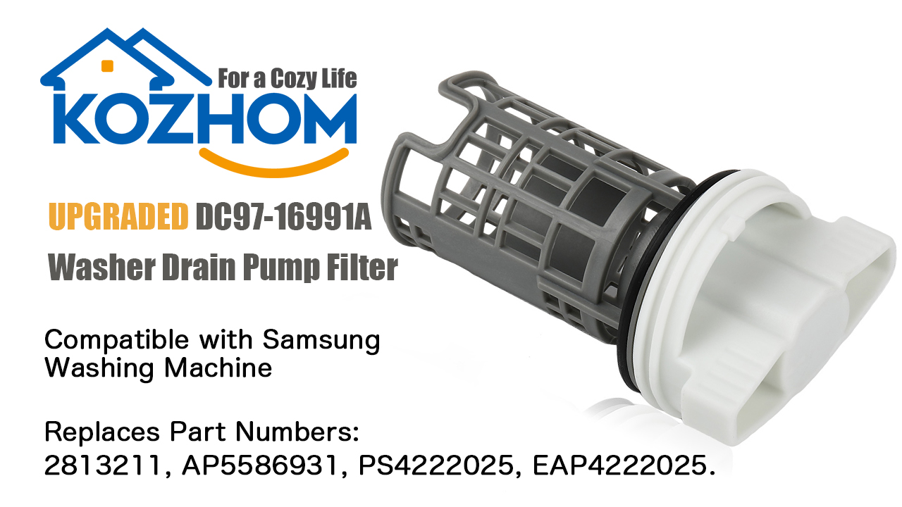 Amazon.com: [Upgraded] DC97-16991A Washer Drain Pump Filter