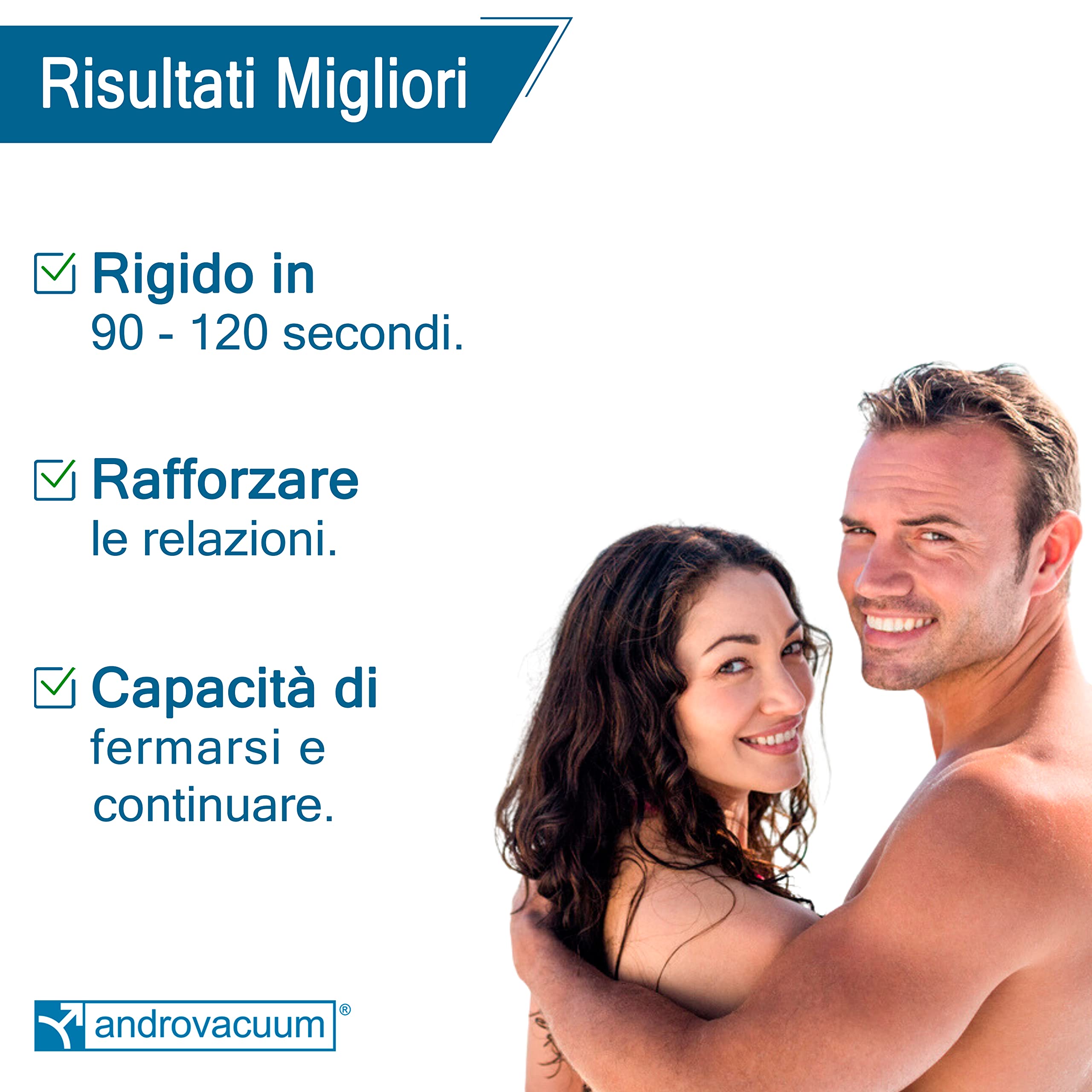 Premium, Pompa a Vuoto Medica per Problemi di Erezione. Trattamento per Migliorare l’Erezione, l’Impotenza e la Disfunzione Erettile. Ottiene erezioni istantanee e recupera la durezza.