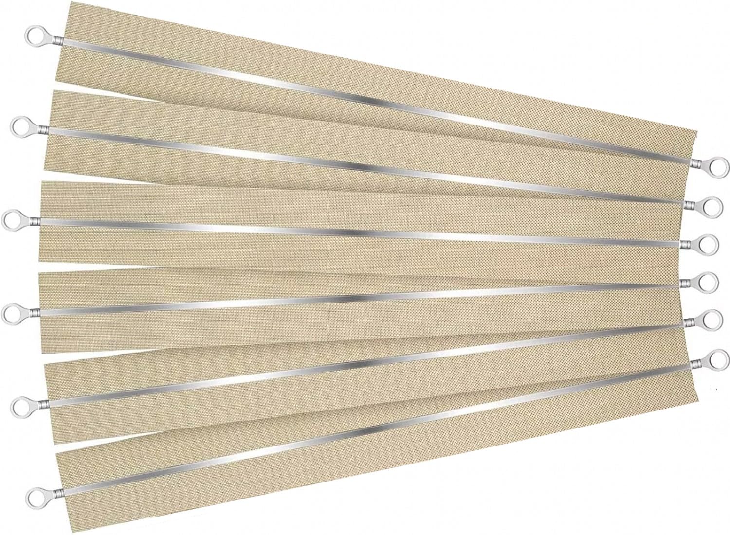 インパルスシーラー交換部品 12インチ ヒートシールストリップ テフロンテープ シーラー 交換用エレメントグリップ インパルスシーラー 発熱体サービス スペア修理キット 6個パック