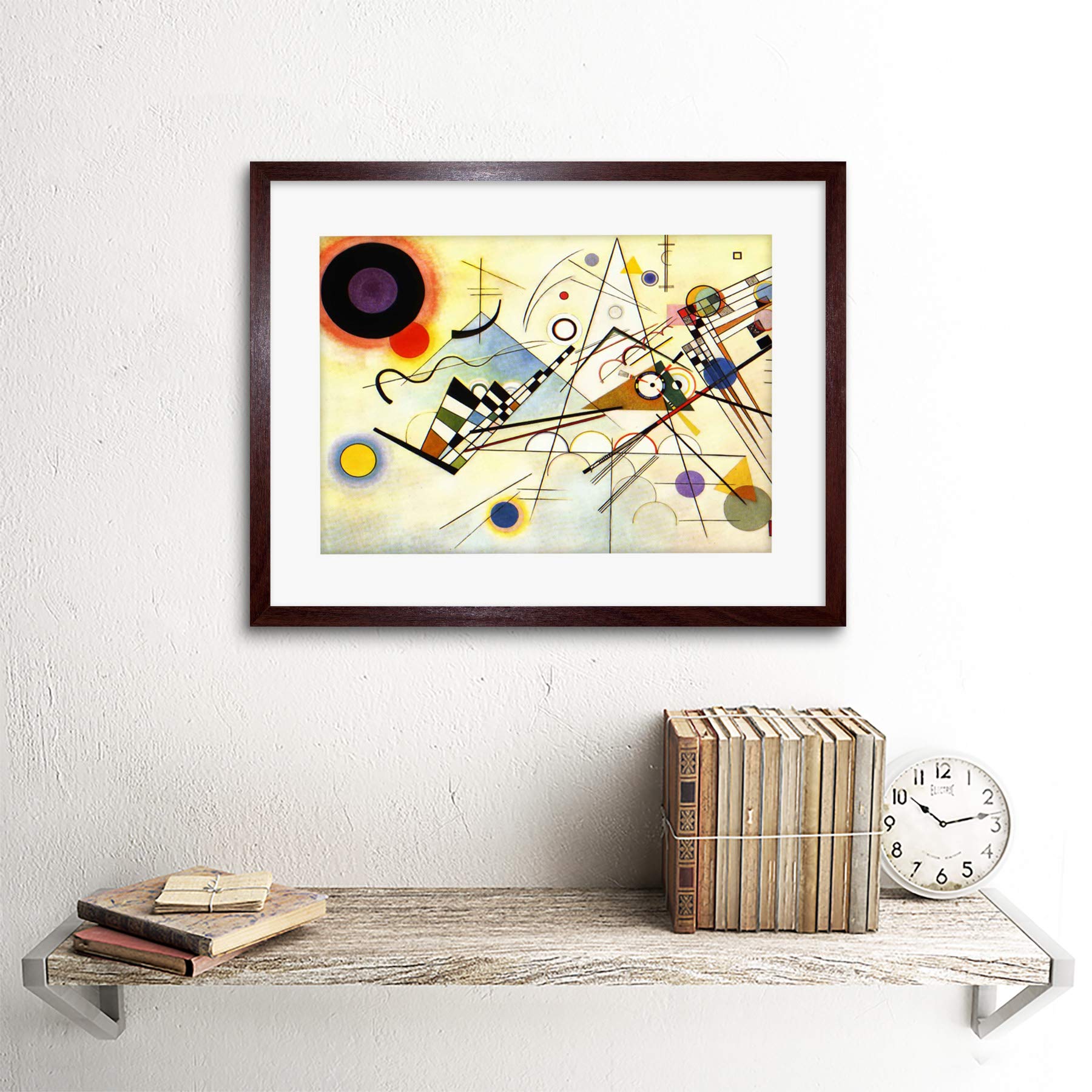 Amazon.com: KANDINSKY COMPOSITION VIII FRAMED ART PRINT F12X8532