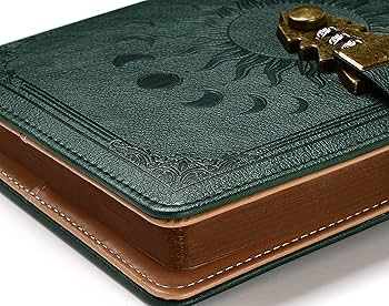 Amazon.com : ZXHQ Lock Journal with Pen, A5 240 Pages Diary