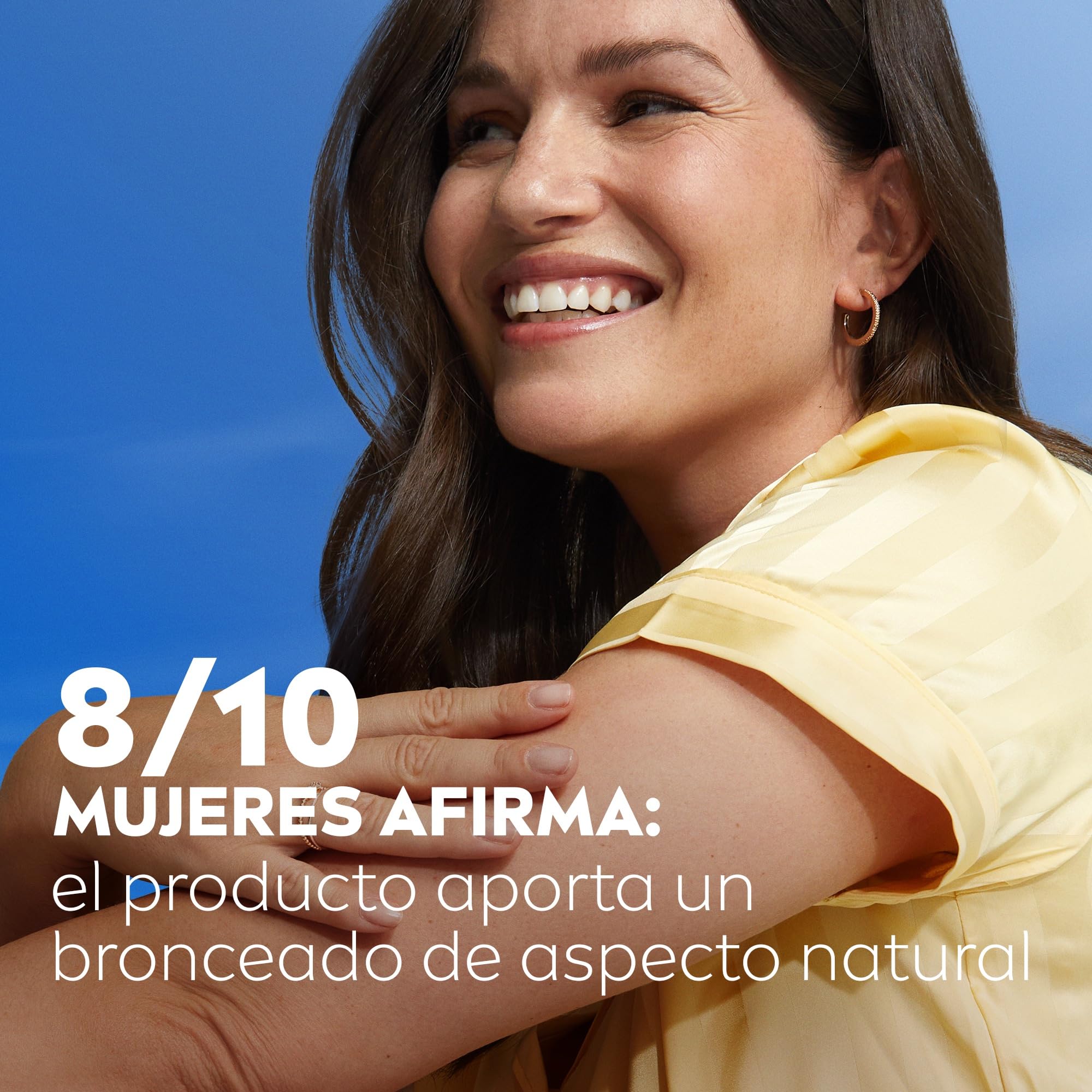 NIVEA Q10 Loción Corporal Reafirmante + Autobronceadora (400 ml), crema hidratante corporal con coenzima Q10, crema bronceadora para tono de piel claro a medio — view 5