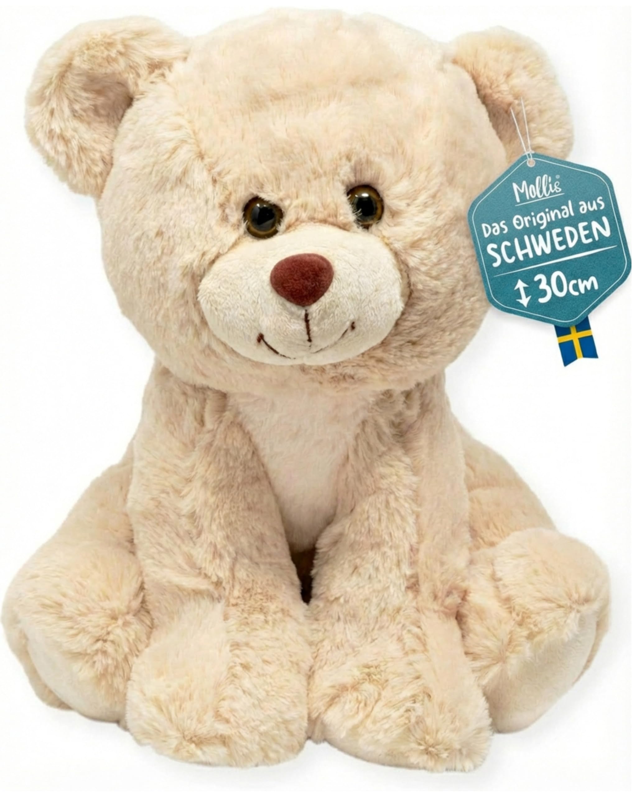 Molli Toys Mi(mm)= kremowy 30 cm