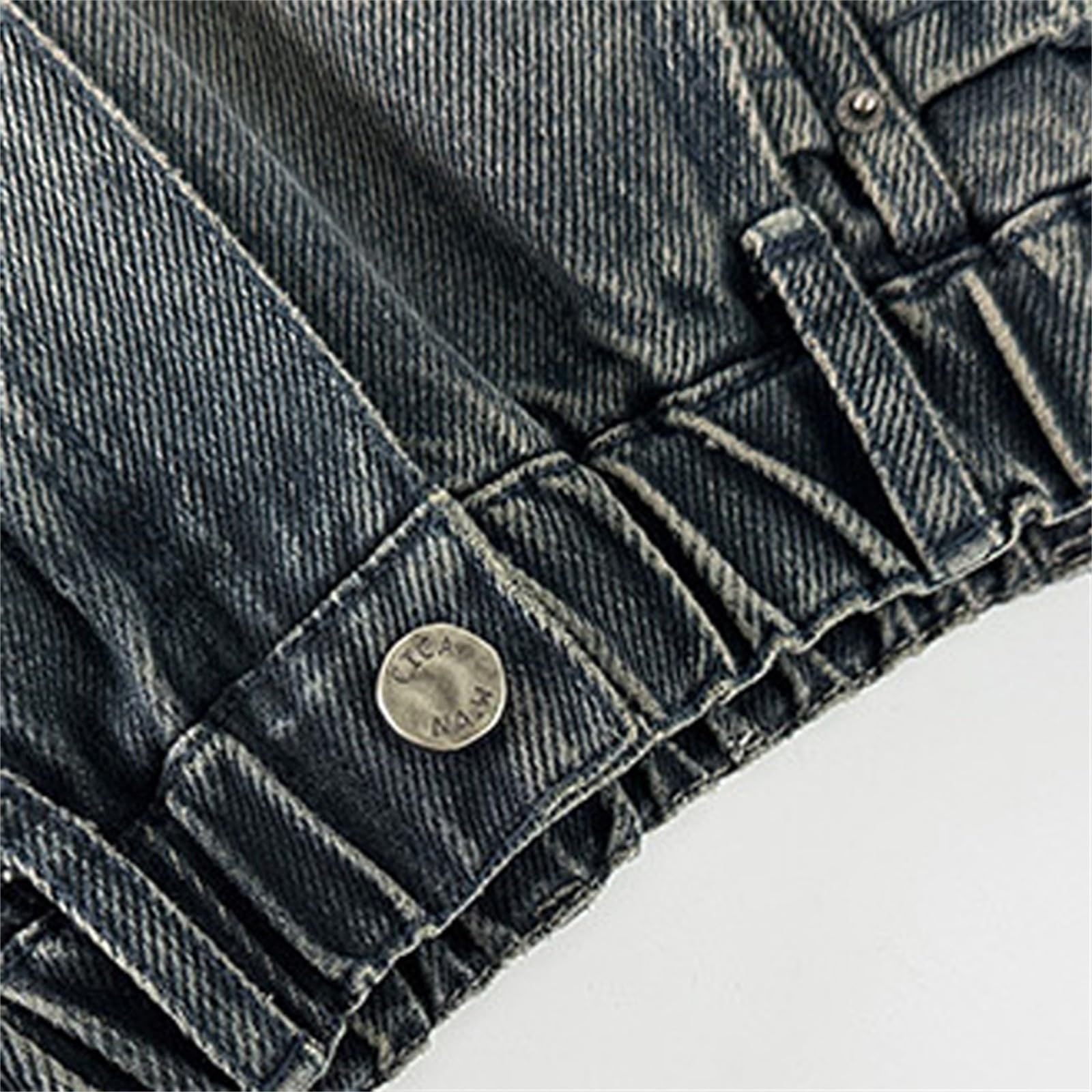 Vaqueros Oversize Niño, Pantalones Vaqueros de Corte Ancho para Niño Moda Urbana Ropa Casual Cómoda Vestimenta Diaria Infantil