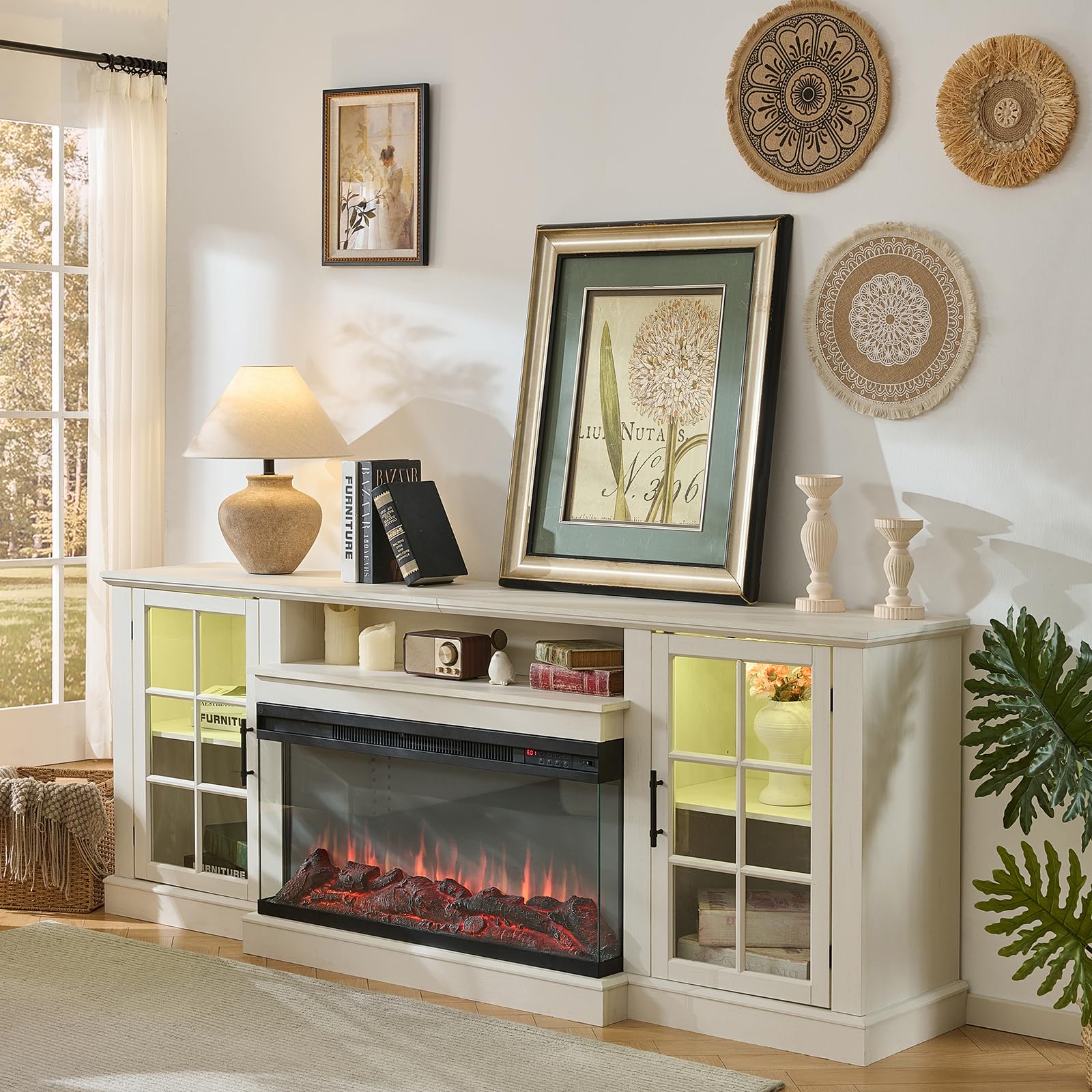 Amazon.com: ROCKPOINT 3 Sided Glass 80