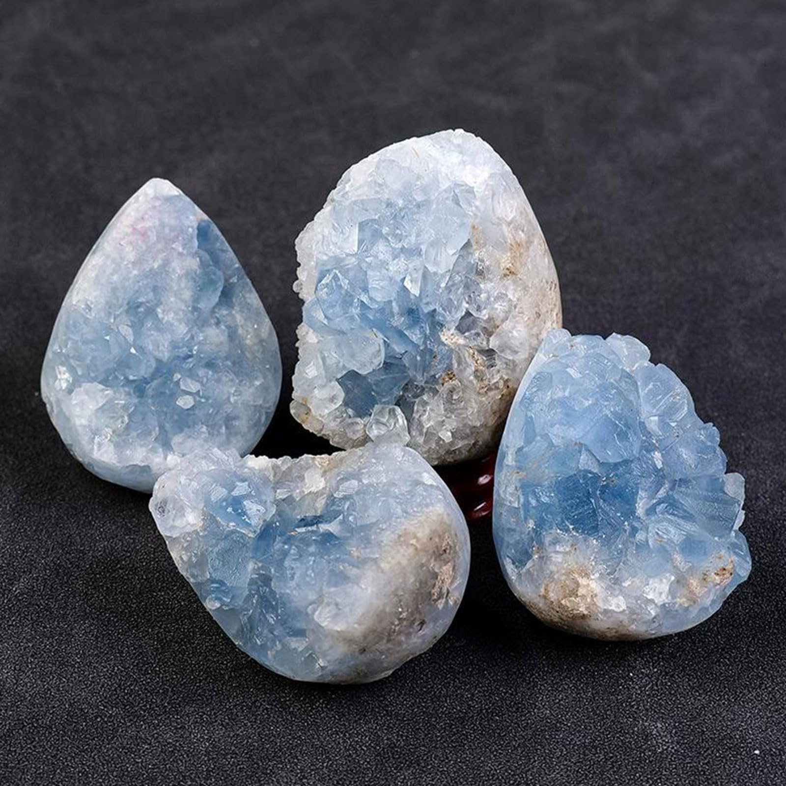 Natürliche Lapislazuli-Kristallcluster, Unregelmäßige Kristallform