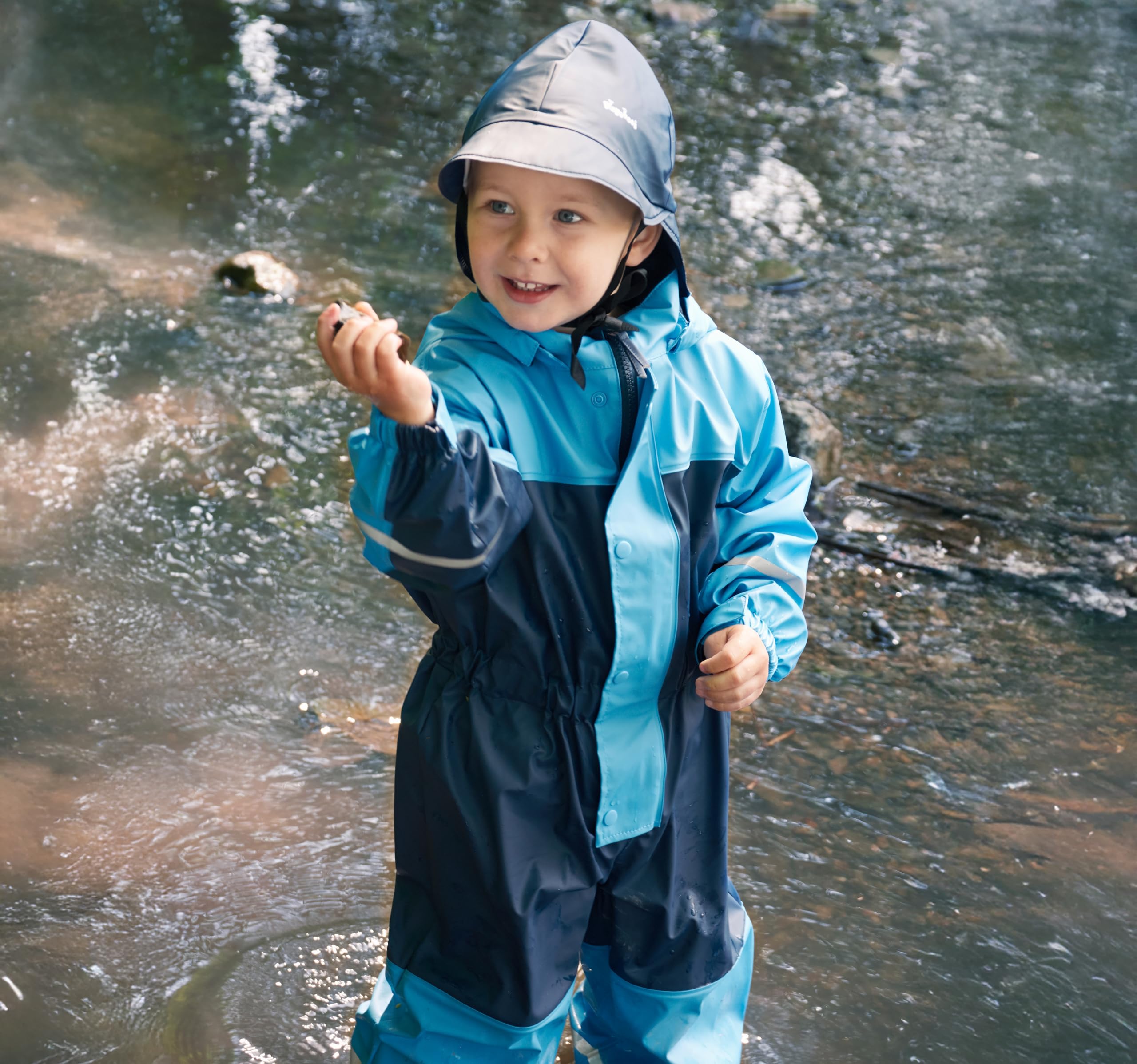 Playshoes Combinaison de Pluie avec Doublure Polaire Veste Imperméable Mixte enfant (lot de 1)