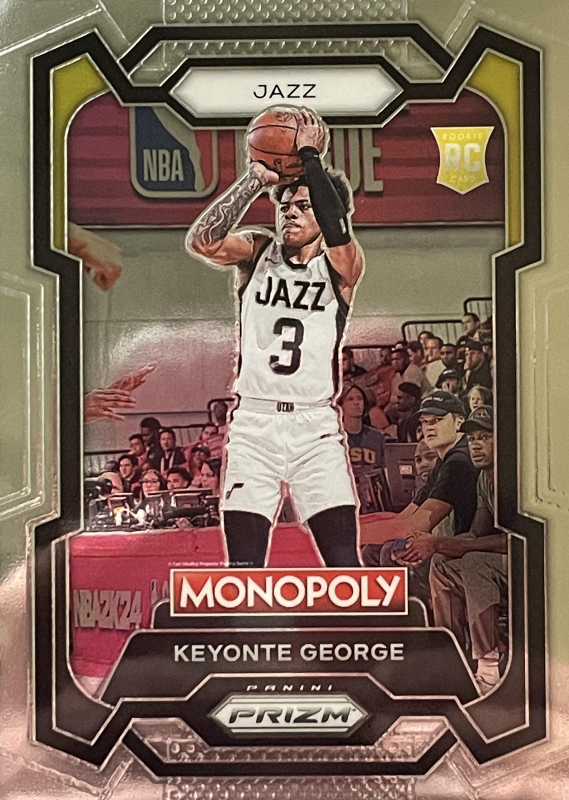 Amazon.com: 2023-24 AUTHENTIC Panini Prizm Monopoly KEYONTE GEORGE 