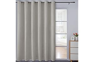 Easy-Going Linen Textured 100x84 Blackout Curtain: Transform Your Interiors with Elegance