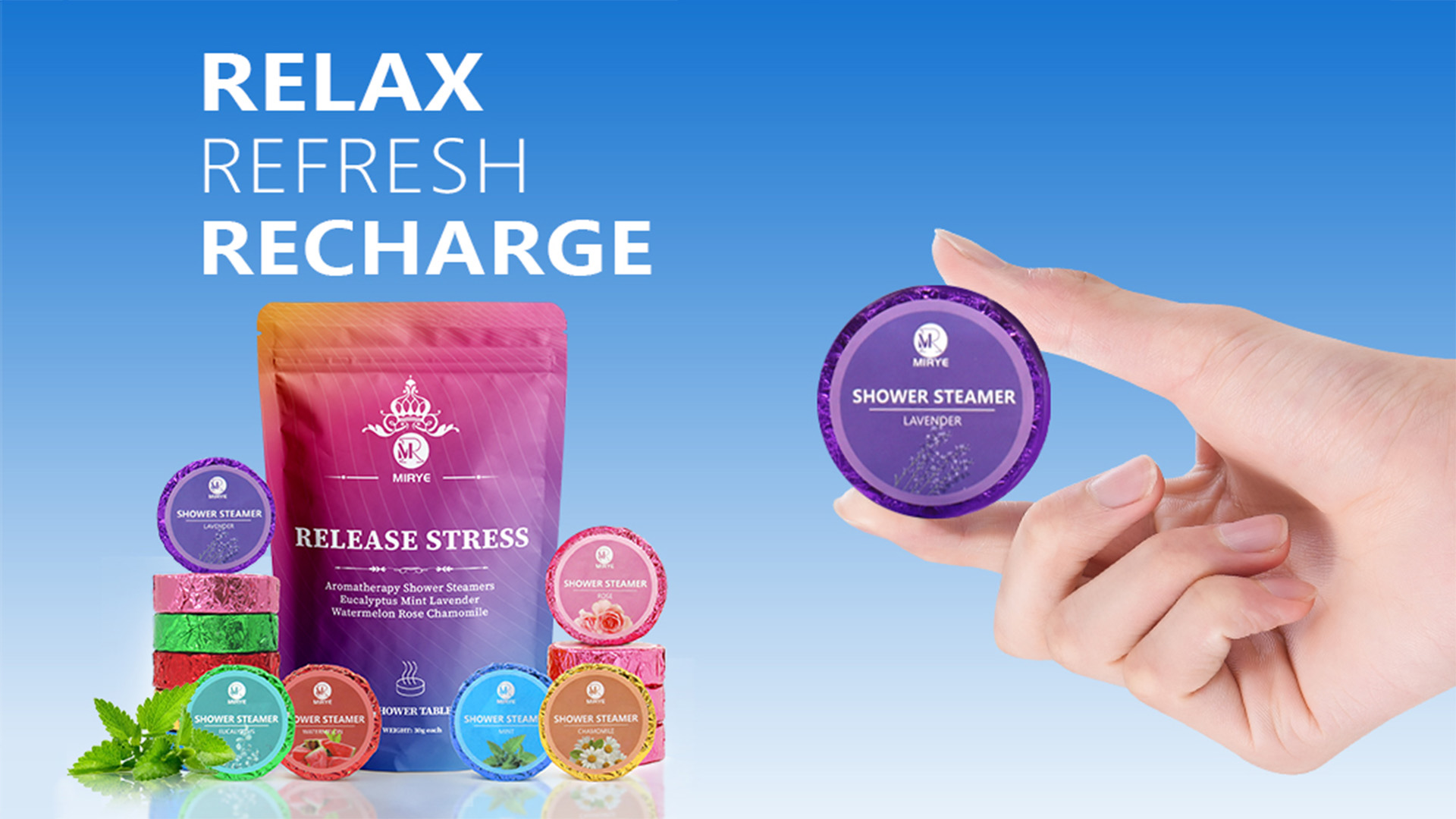 Amazon.com: MR MIRYE 18-Pack Shower Steamers Aromatherapy