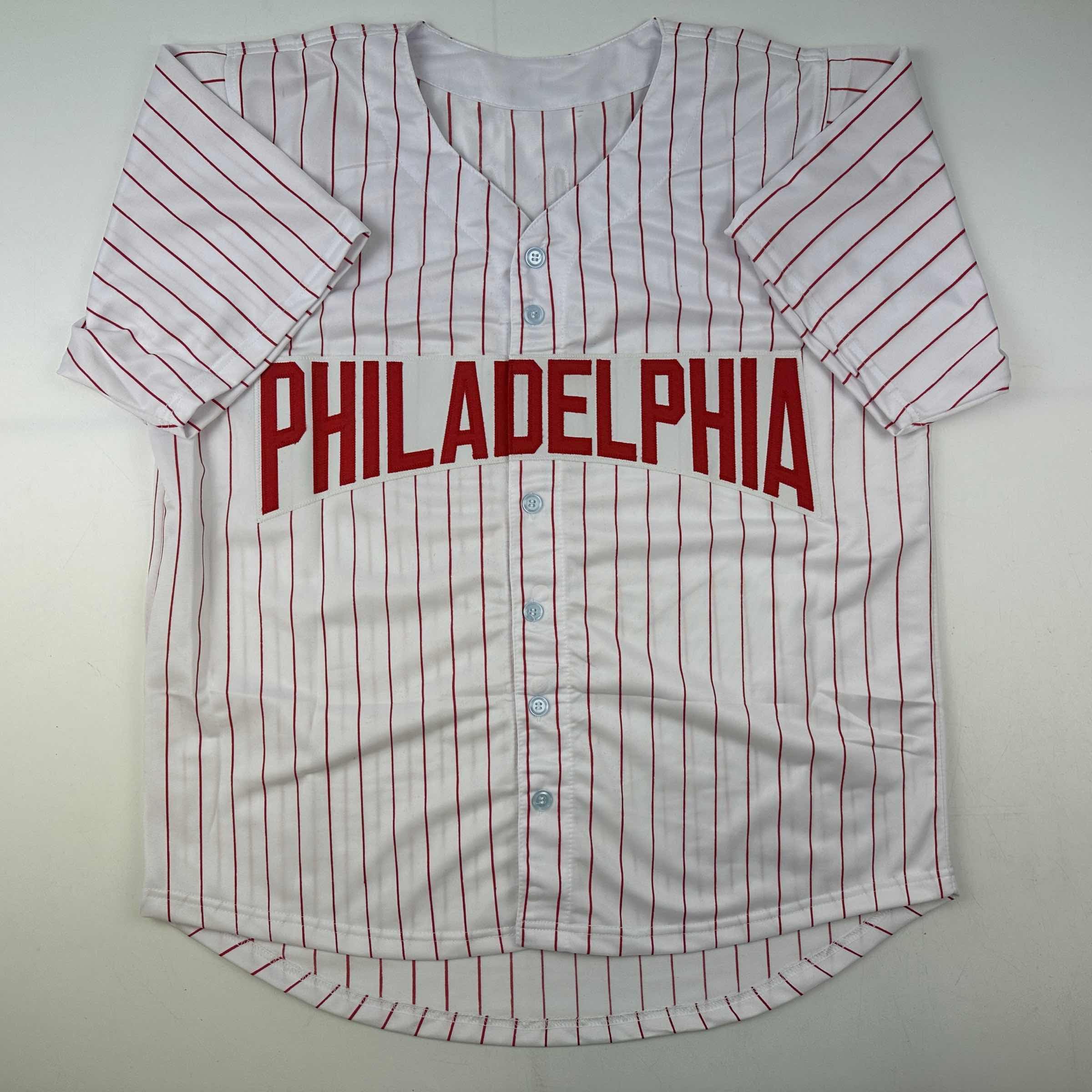 Roy Halladay 直筆サイン Facsimile Autographed Roy Halladay Philadelphia Pinstripe