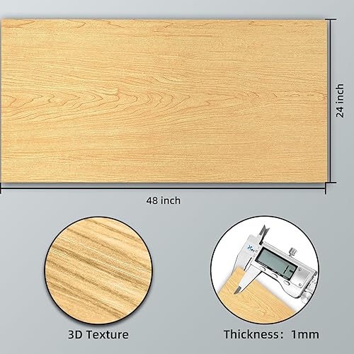 Miniatura 2 de ZYJT Chapa de madera negra brillante, diseño de lujo, laminado de 24 x 48 pulgadas, no pegado, flexible, duradero, paneles de chapa de madera de PVC