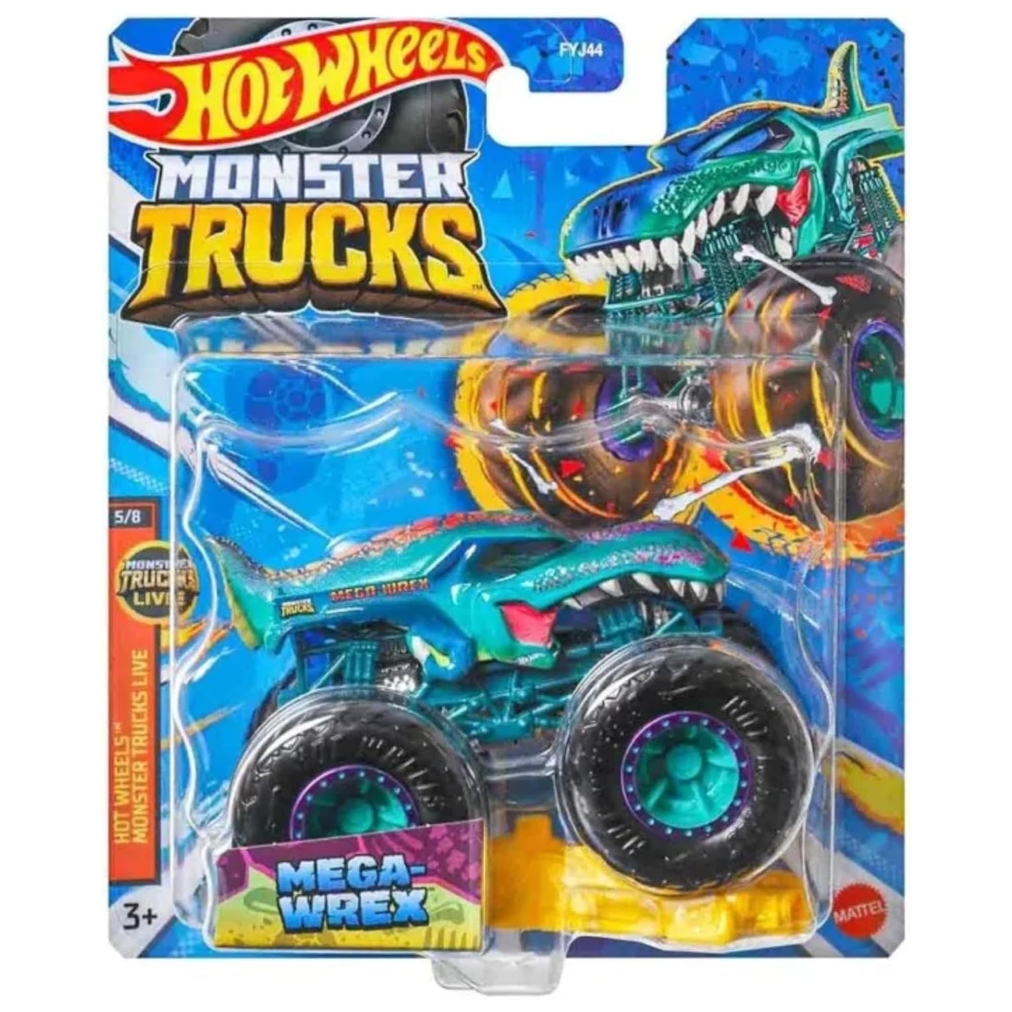 Monster Trucks Mega-Wrex 1:64 Scale Diecast Model Car