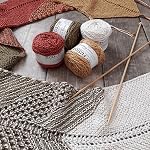 36 Pcs Bamboo Kit d'aiguilles de tricot, simple pointu en bois 18 Tailles de 2.0 - Oui. 10.0 Mm pour débutant et professionnel