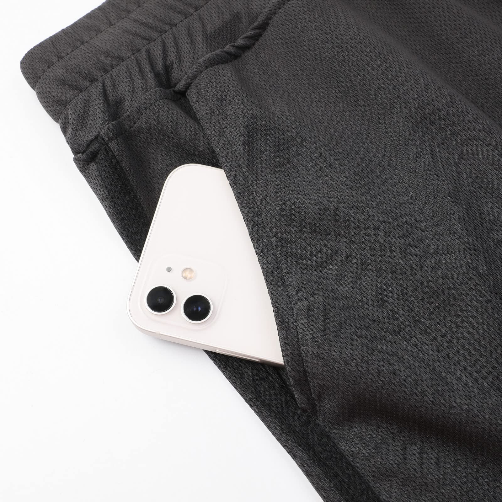 Genfien Pantaloncini Sportivi da Uomo Allenamento Fitness Shorts Jogging Pantaloncini Asciugatura Veloce Traspirante Leggero Sportivi Shorts