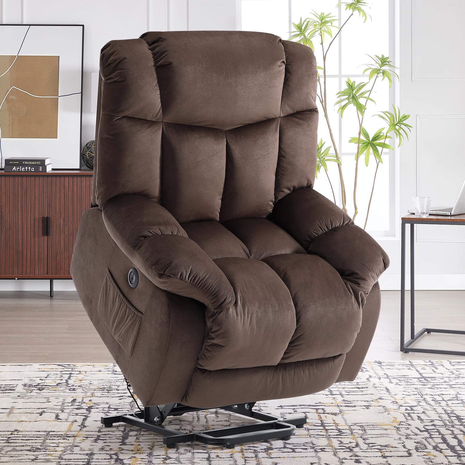 Canmovpower Lift Electric Recliner Chair For Elderly Heavy Duty