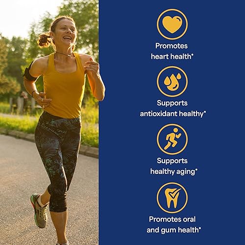 Miniatura 8 de Puritan's Pride Coenzima CoQ10 de 100 mg, suplemento dietético para la salud cardíaca, presión arterial, salud oral de las encías y apoyo al