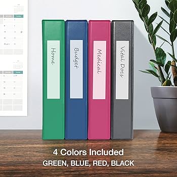 バインダー3セット Amazon | オックスフォード 3リングバインダー 学校用バインダー