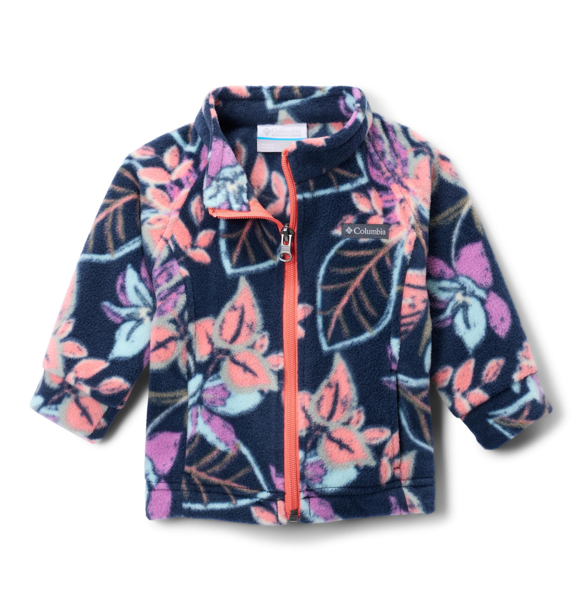 Columbia Youth Girls Benton Springs II Printed Fleece Jacket
