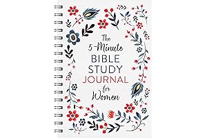 The 5-Minute Daily Devotional Bible Study Journal for Women