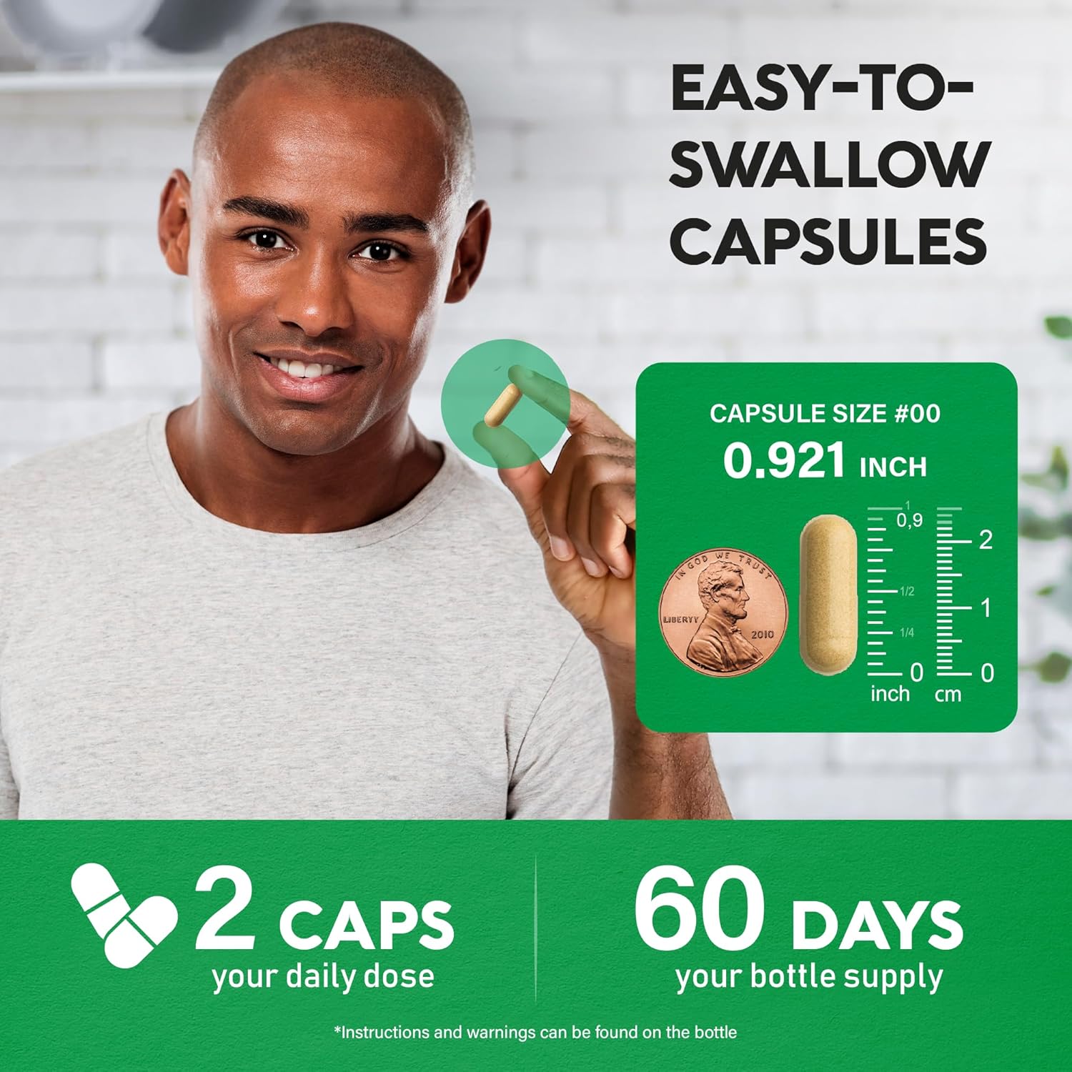 Boswellia 1200mg - Boswellia Extract | Turmeric | Hyaluronic Acid | MSM | Same - Joint Health & Comfort - Boswellia Serrata | 65% Boswellic Acid - for Men & Women - Made in USA - 120 Capsules - Image 6