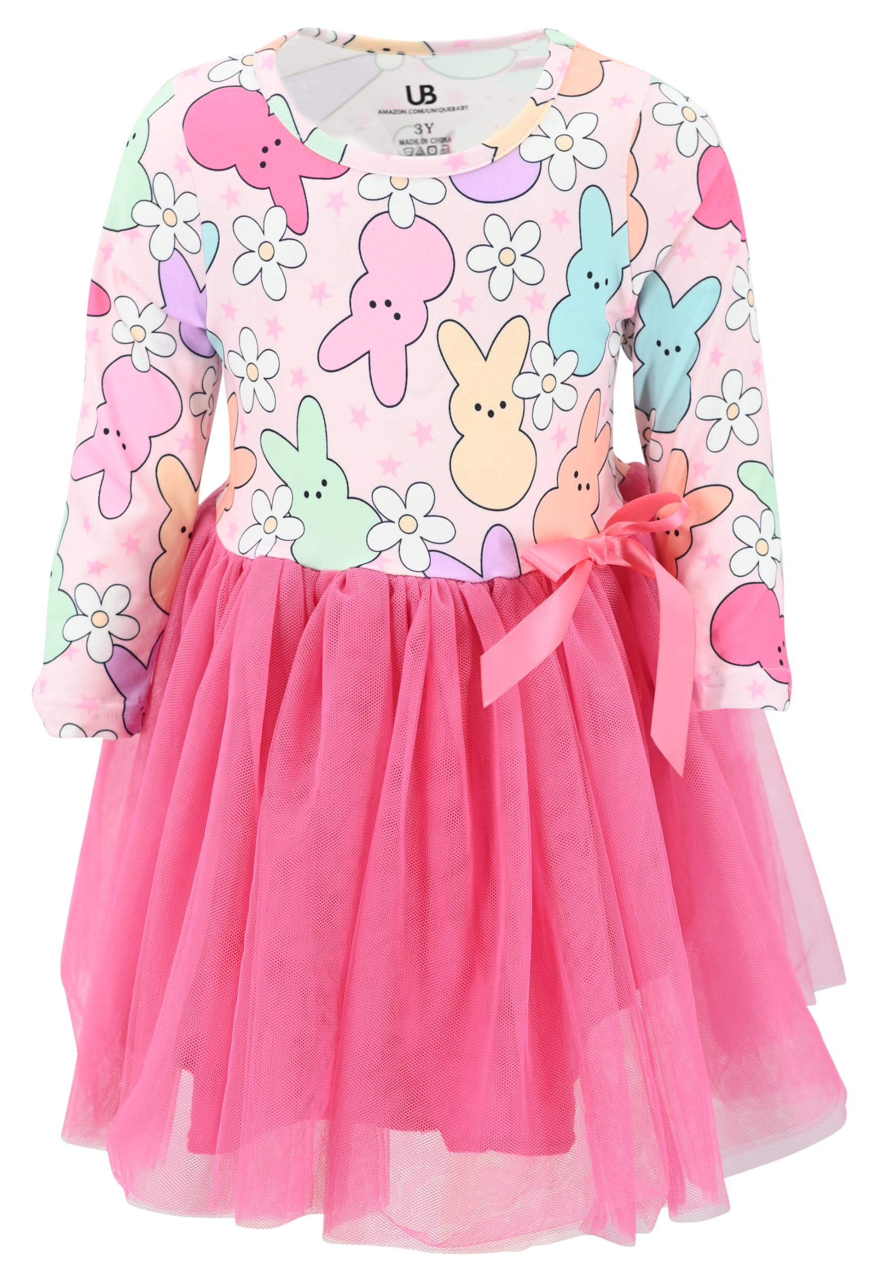 Girls Long Sleeve Tulle Tutu Dresses for Kid and Toddler