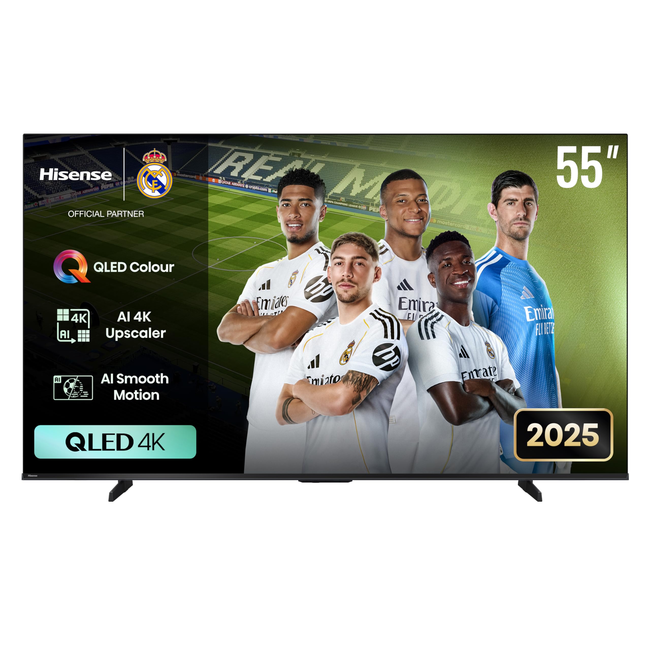 Hisense LED 55" 55A6Q UltraHD 4K Dolby Audio VIDAA