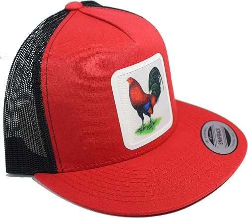 Miniatura 2 de El Gallo Gorras Roja Malla Volver Trucker El Snapback, Negro -