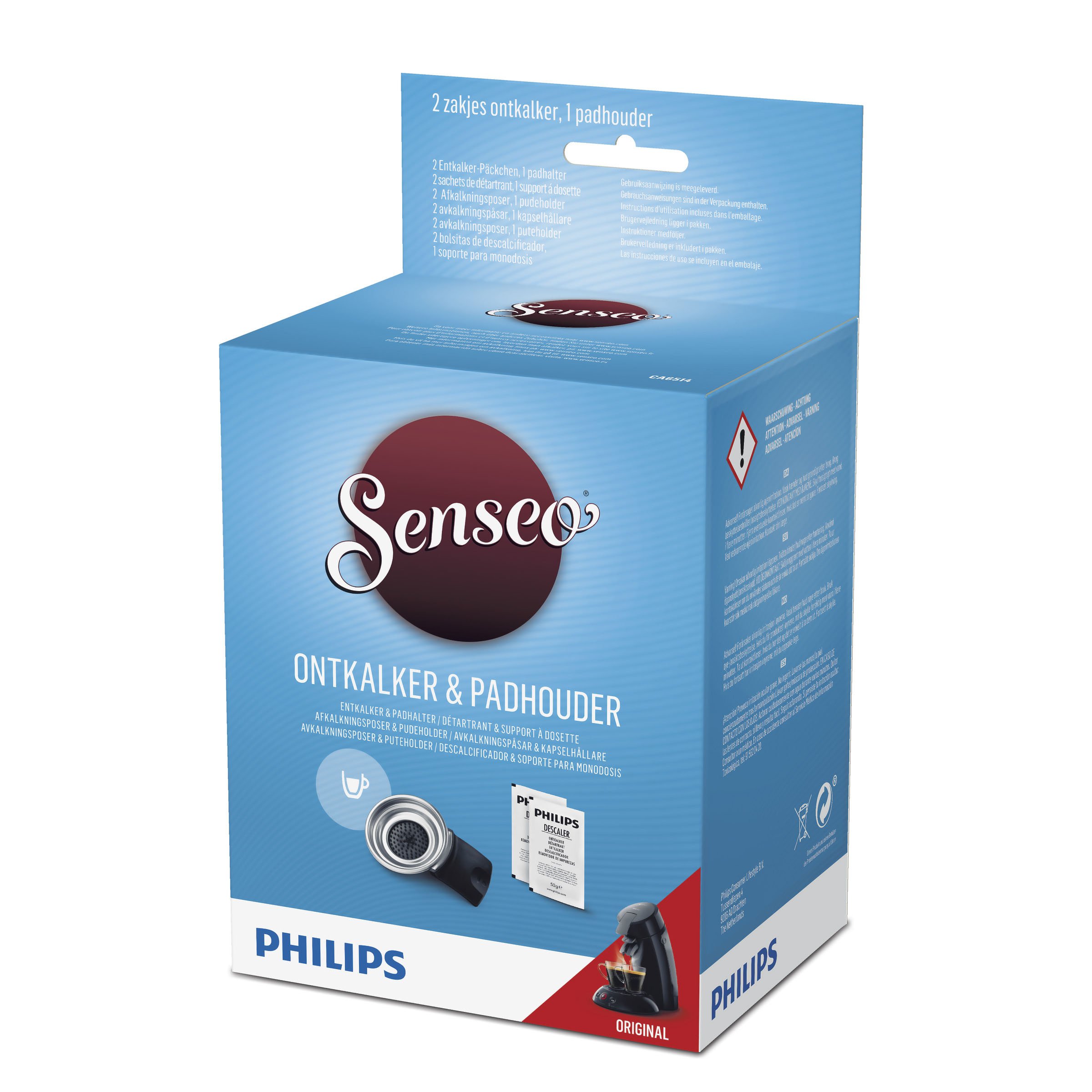 Senseo Ca6514 01 For Original Machinery Care Set Descaler Coffee