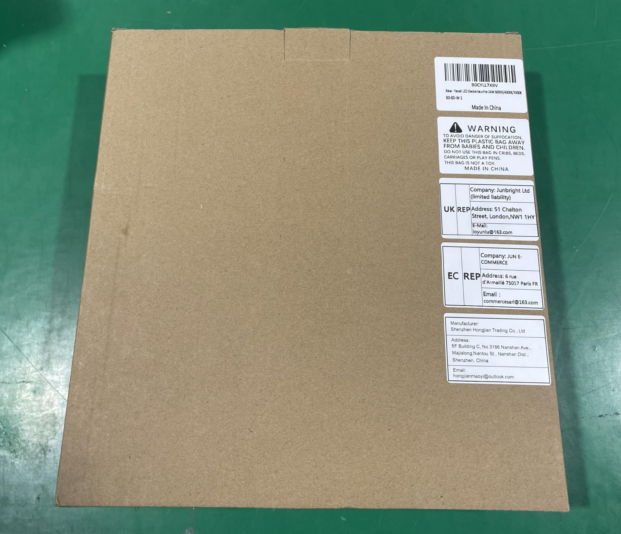 LED Fluorescente 120cm, 36W 3960LM Neon Tubo, 3000K-6500K Lámpara LED de Techo, IP65 Impermeable Luz de Techo para Oficina Taller Sótano Almacén Baño Cocina, 1 PC