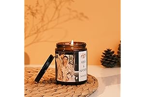 Personalized Scented Soy Candles with Picture