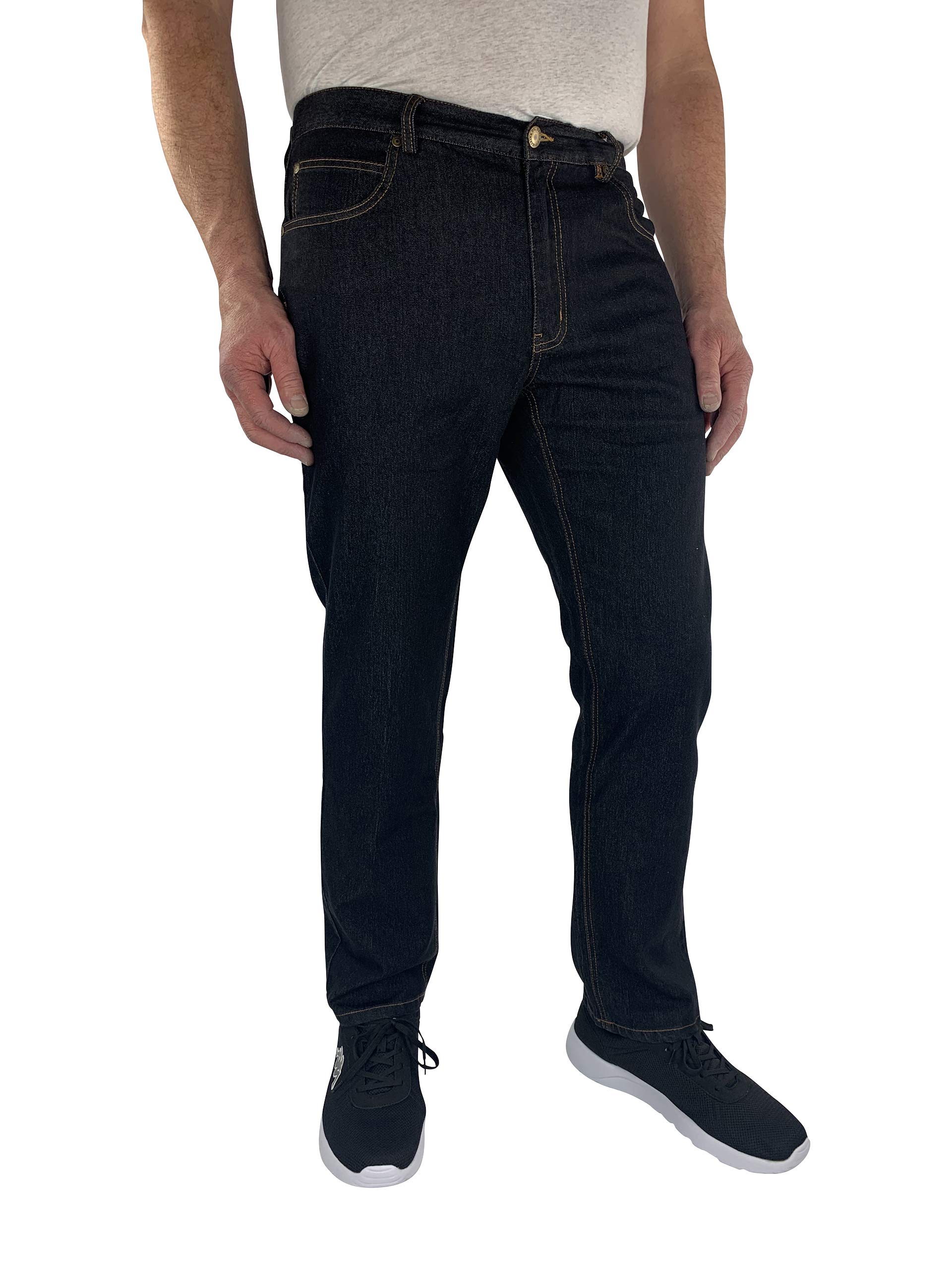 Marina del Rey Jeans Hommes Grande Taille avec Taille élastique Peter