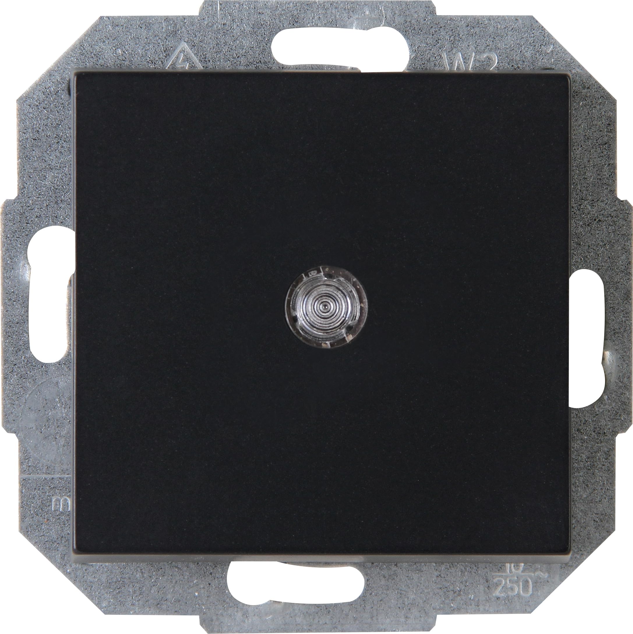 Kopp Athenis 589395083 Illuminated Switch IP20 Black Matte Surface