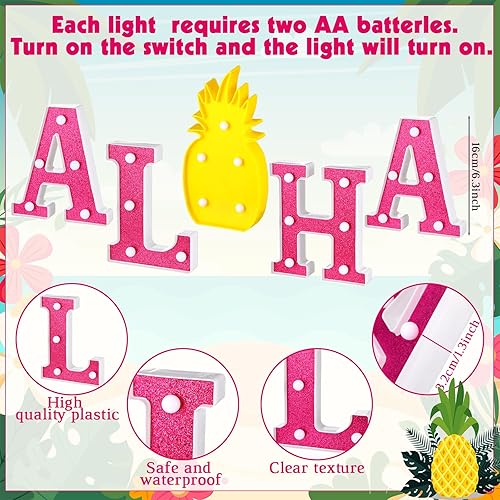 Miniatura 20 de Honoson 9 piezas de decoración de despedida de soltera, letrero de compromiso para boda, despedida de soltera, luz LED de neón para mujeres,