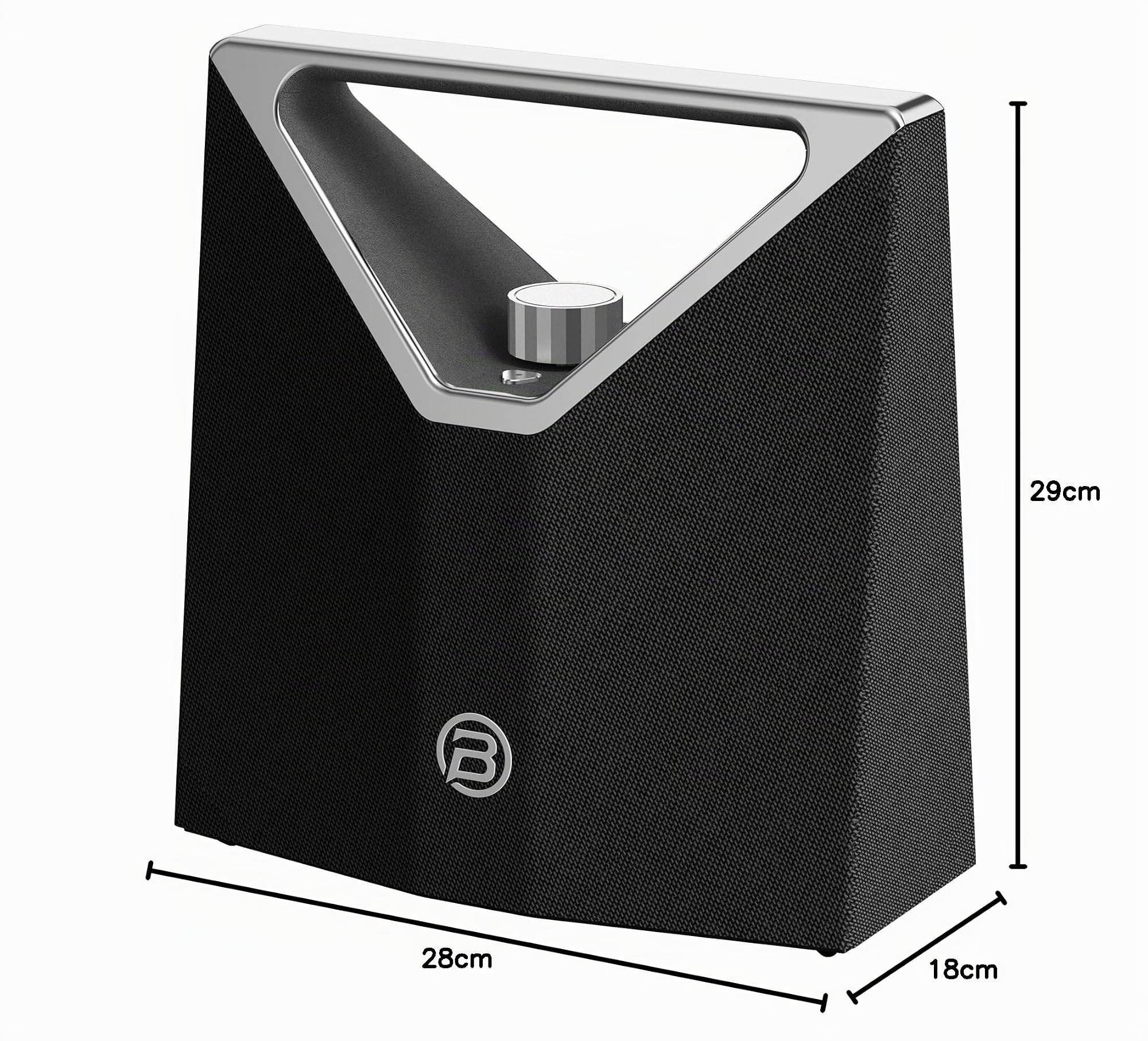 BUGANI Brief Plus Cassa Bluetooth Potente Portatile 80W