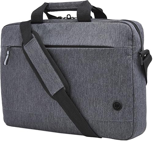 HP Prelude 1E7D7AA - Bolsa para laptop Topload de 15.6 pulgadas, tela duradera con revestimiento resistente al agua, compartimento acolchado y