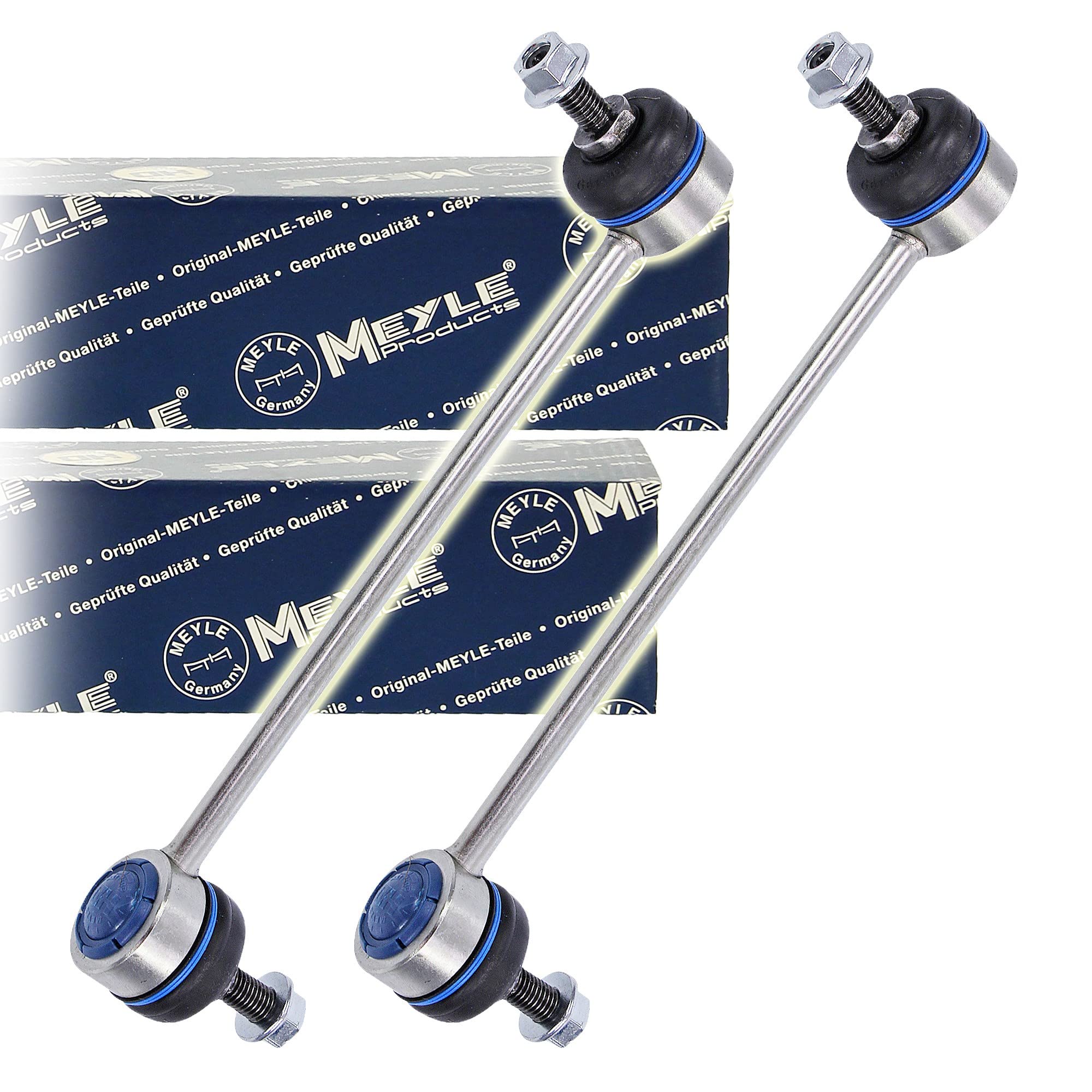 2x Original MEYLE Koppelstange Pendelstütze Stabilisator Stabi Strebe Stabi-Stange Vorderachse links rechts