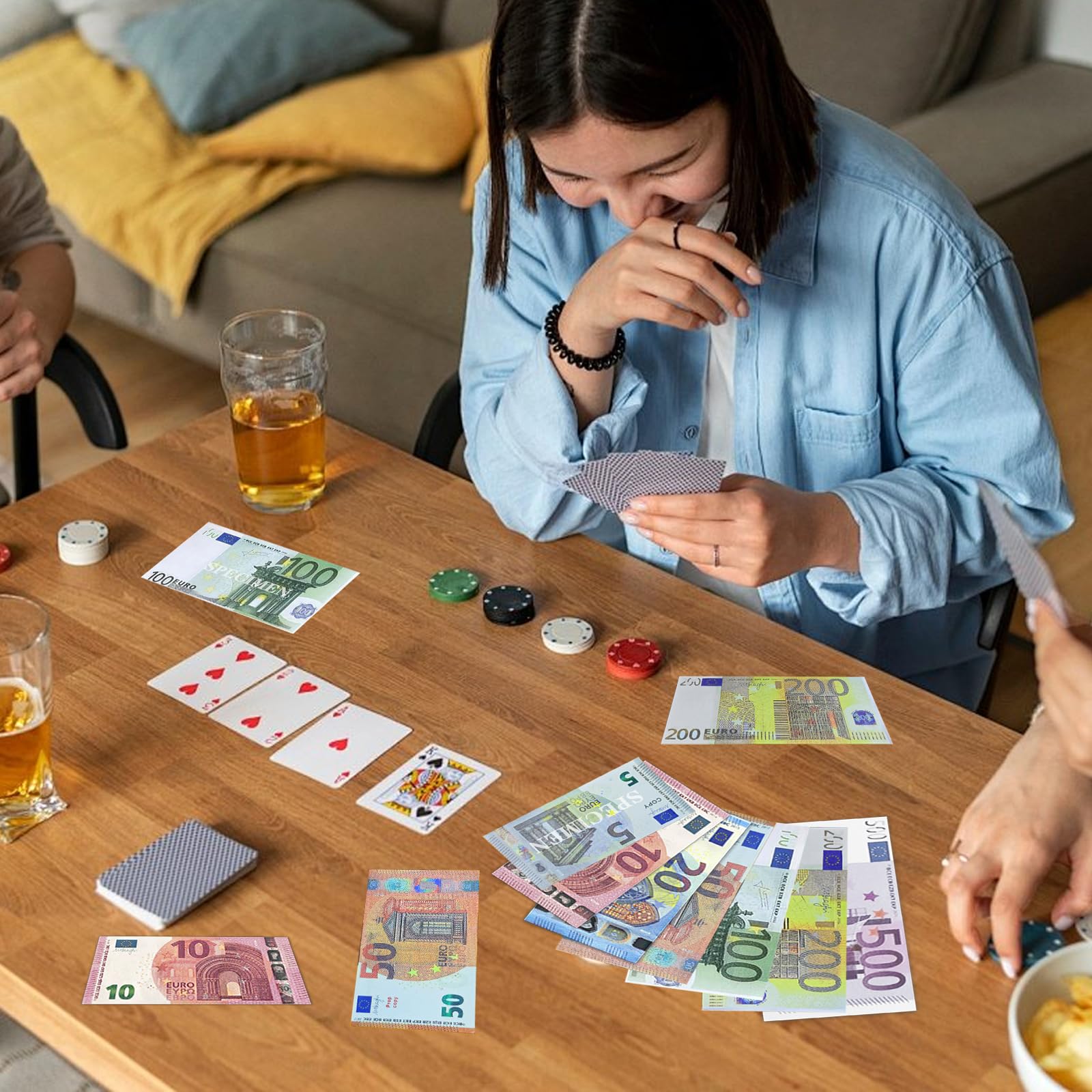 Lot de 120, 10/20/50/100/200/500, pour Apprendre, Jouer à des Rôles et Profiter du Jeu