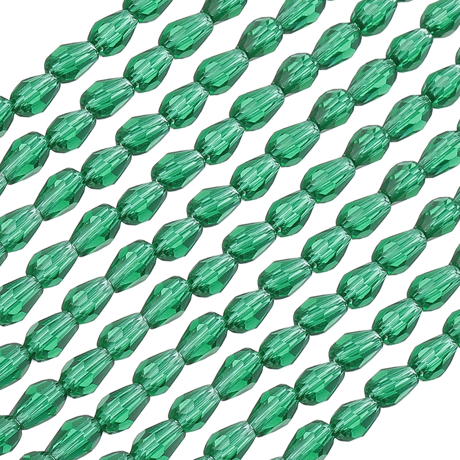 PATIKIL Teardrop Faceted Beads