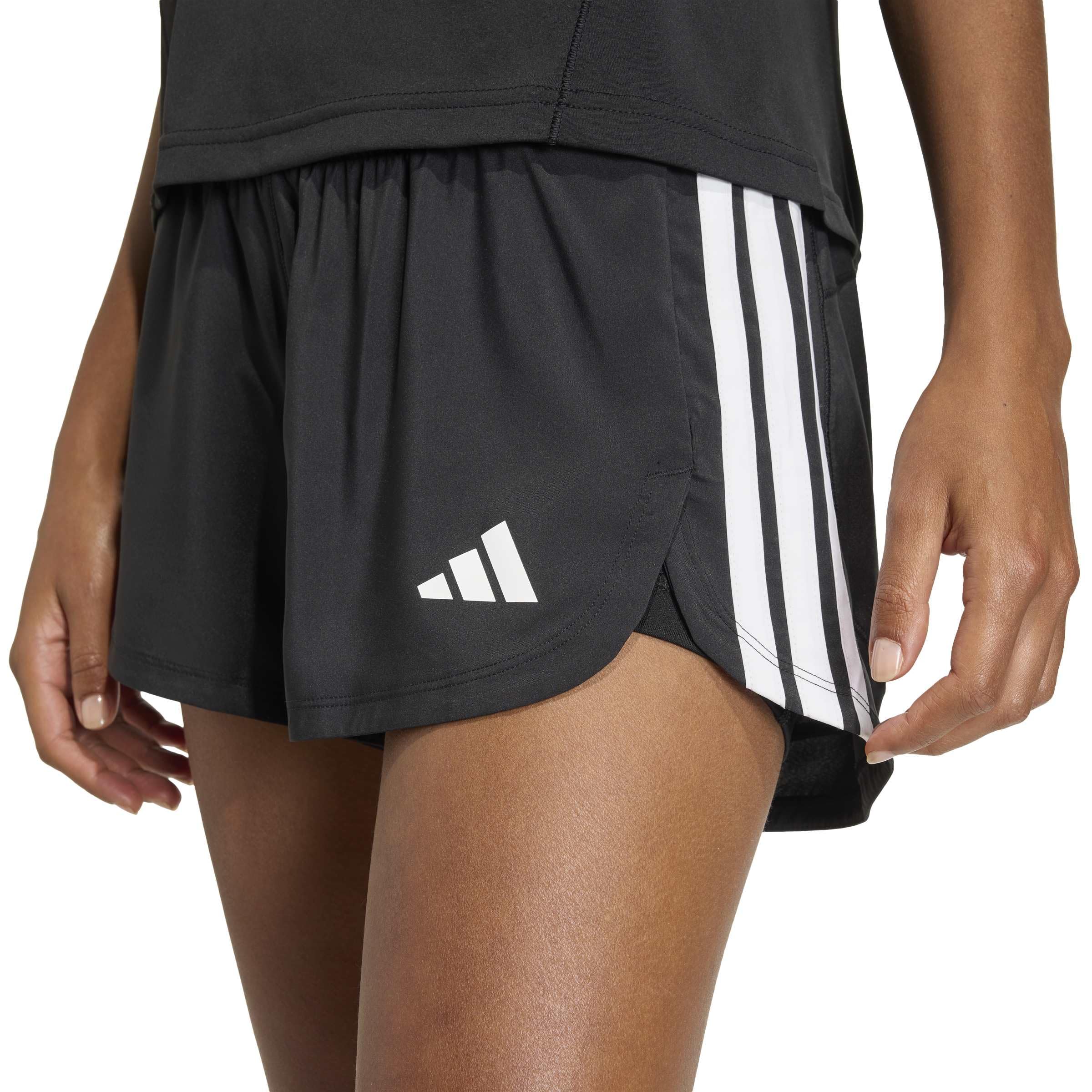 adidas Women's Short d’entraînement 2-en-1 en Toile Pacer