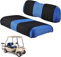 Vista 18 de Fundas de asiento de carrito de golf para 2 pasajeros, cubierta de asiento delantero para EZGO TXT OEM Cojín de asiento ordinario, funda de asiento