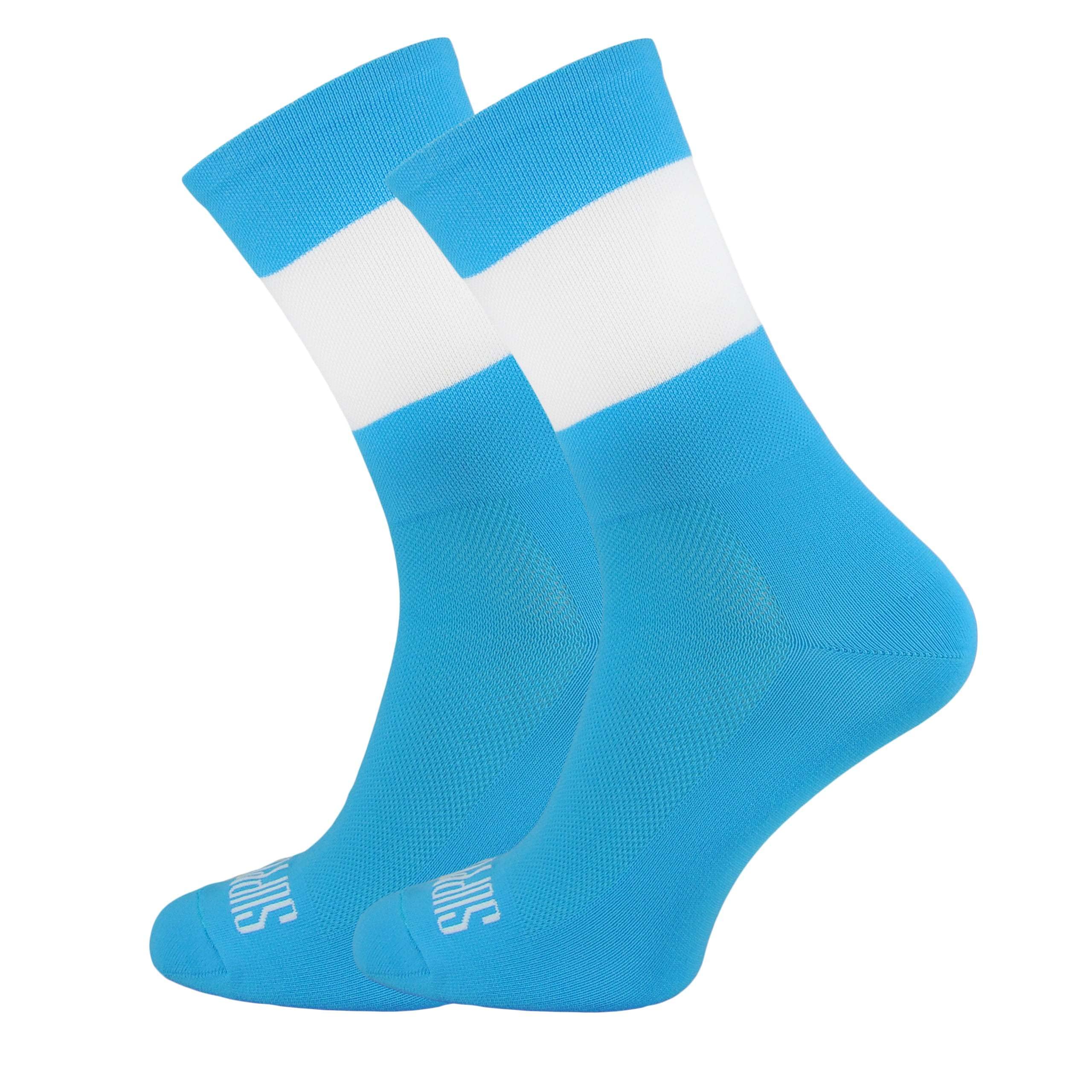 SUPPORT calzini da ciclismo da uomo tecnologia traspirante antiscivolo accessori monocolore