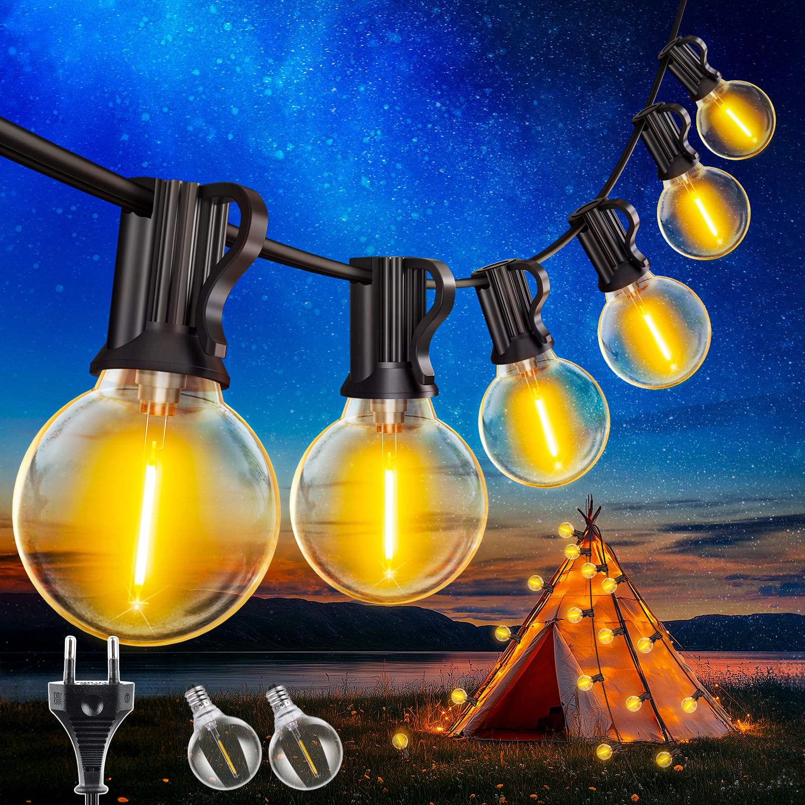 LED Lichterkette Außen 30M