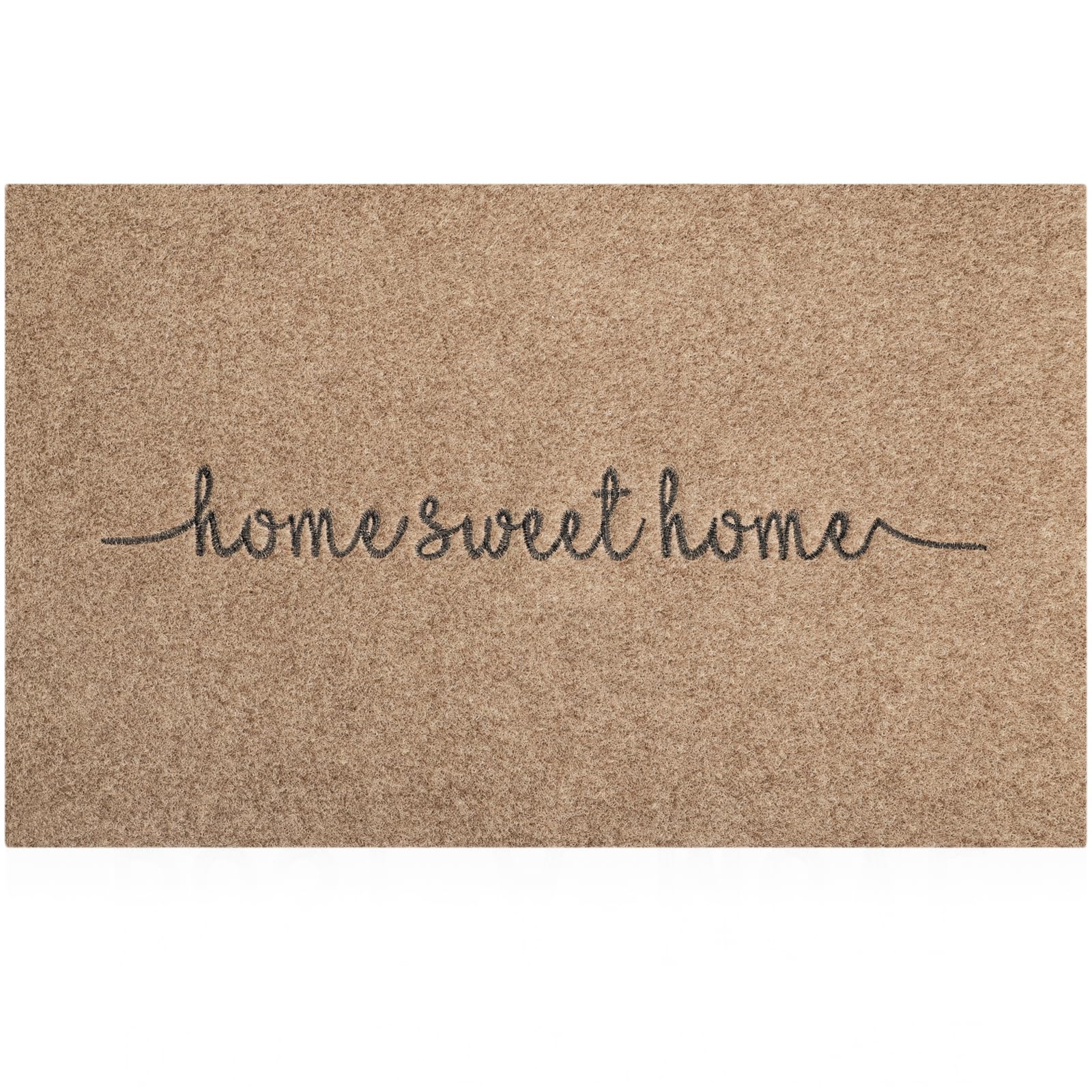 Lzuso Door Mat Home Sweet Home Welcome Mats Outdoor and Indoor Durable Low Profile Non Slip Front Welcome Mat for Home Entrance Outside Entry