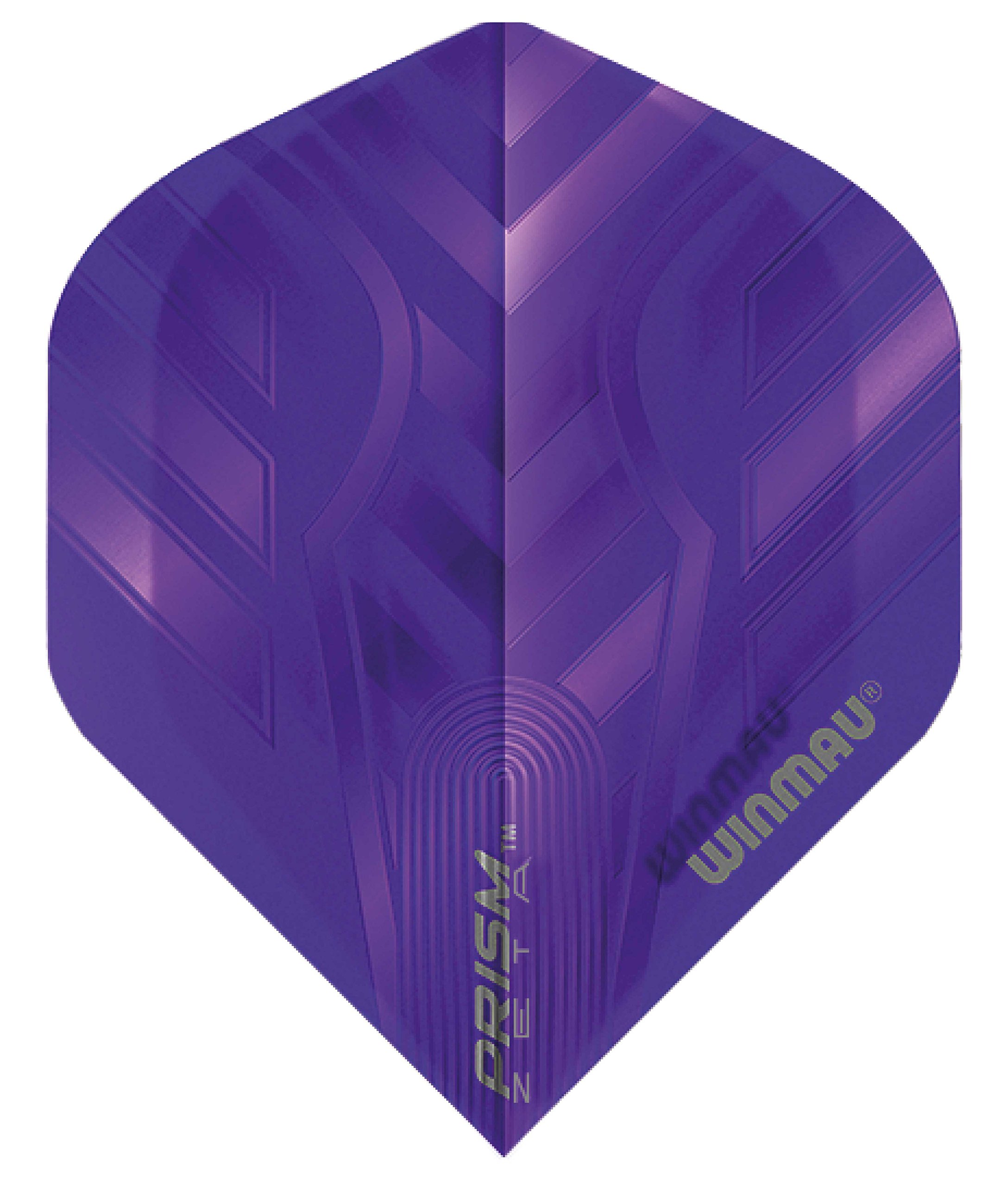 WINMAU Prism Zeta Purple ekstra grube lotki do darta, 1 zestaw w opakowaniu (łącznie 3 pióra)