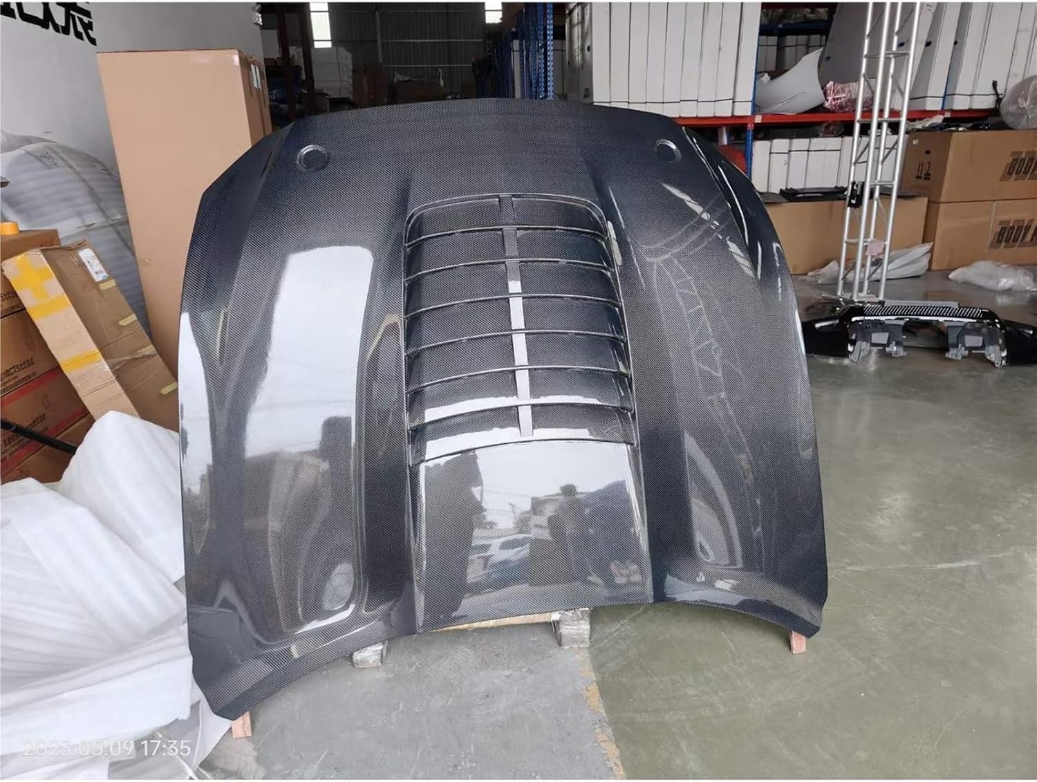 車外装変更アクセサリー炭素繊維エンジンフードカバーボンネット