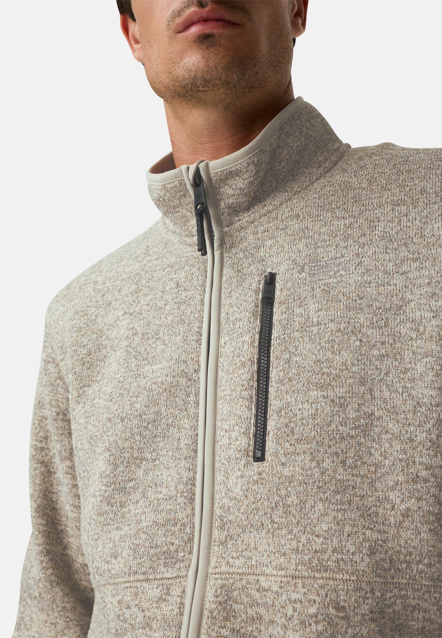 camel active Knitted Fleecejacket